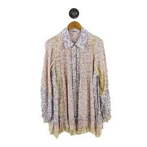 Free People Floral L/S Dress #213-17